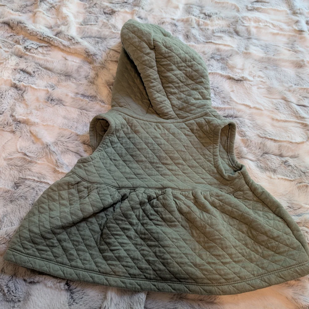 Carter's Quilted Zipper Vest 18 Month